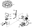 Part Location Diagram of 30645 Briggs and Stratton Core & Plate